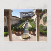 Alhambra, Granada Spanien Postkarte (Vorderseite)