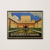 Alhambra Granada Spanien Puzzle (Horizontal)
