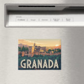 Alhambra Granada Spanien Reise Magnet (In Situ (Geschirrspüler))