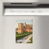 Alhambra Granada Spanien Reisen Magnet (In Situ (Geschirrspüler))