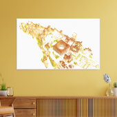 Alhambra Granada Spanien. Schloss und Paläste Leinwanddruck (Insitu (Wohnzimmer))