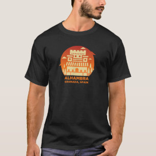 Alhambra Granada Spanien T-Shirt