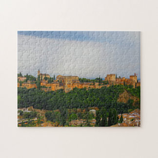 Alhambra in Granada, Spanien Puzzle