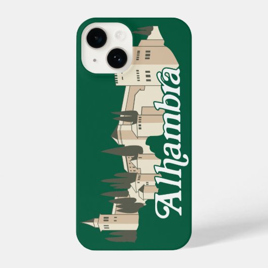 Alhambra iPhone Hülle (Rückseite)