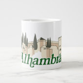 Alhambra Jumbo-Tasse (Vorderseite)