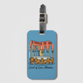 Alhambra Löwenhof 3 Gepäckanhänger (Vorderseite Vertikal)