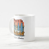 Alhambra Löwenhof 3 Kaffeetasse (Vorderseite Links)