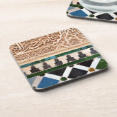 Alhambra Mosaic Getränkeuntersetzer (Linke Seite)