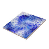 Alhambra-Muster-Blau Fliese (Seite)