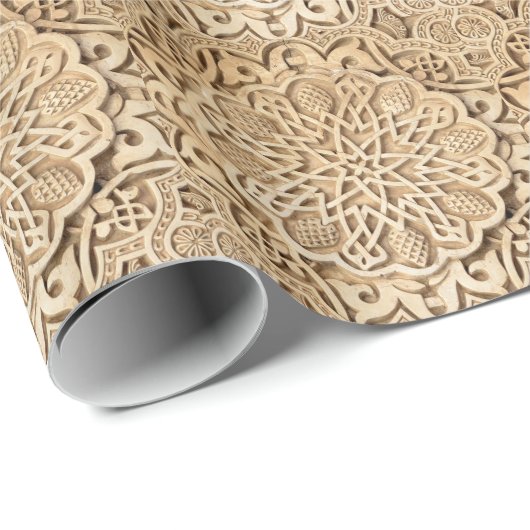 Alhambra-Muster Geschenkpapier (Rolleneckpunkt)