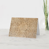 Alhambra-Muster Karte (Vorderseite)