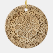 Alhambra-Muster Keramikornament (Hinten)