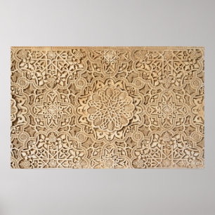 Alhambra-Muster Poster