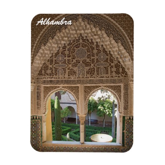 Alhambra Nasrid Palace Magnet (Vertikal)
