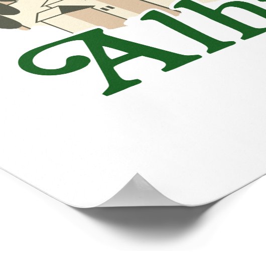 Alhambra Poster (Ecke)