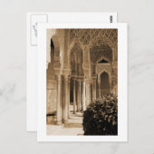 Alhambra Postkarte (Vorne/Hinten)