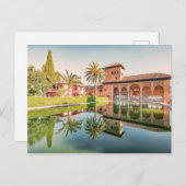 Alhambra Postkarte (Vorne/Hinten)
