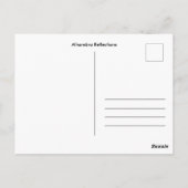 Alhambra Reflections Postkarte (Rückseite)