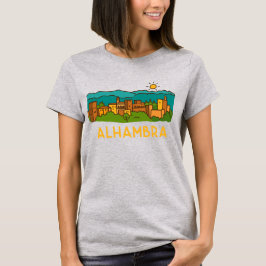 Alhambra-Sonnenuntergang 2 T-Shirt