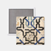 Alhambra, Spanien Magnet (Vorderseite/Rückseite)
