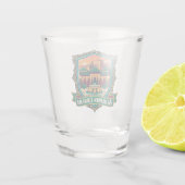 Alhambra Spanien Schnapsglas (Rückseite)