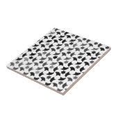 Alhambra spielt Mosaik-transparenten Hintergrund Fliese (Seite)