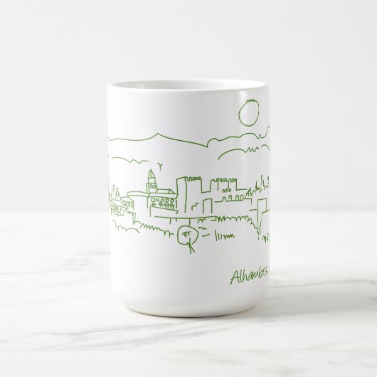 Alhambra Sunset Kaffeetasse (Mittel)