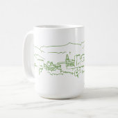 Alhambra Sunset Kaffeetasse (Vorderseite Links)
