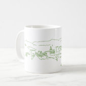 Alhambra Sunset Kaffeetasse (Vorderseite Links)