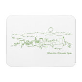 Alhambra Sunset Magnet (Horizontal)