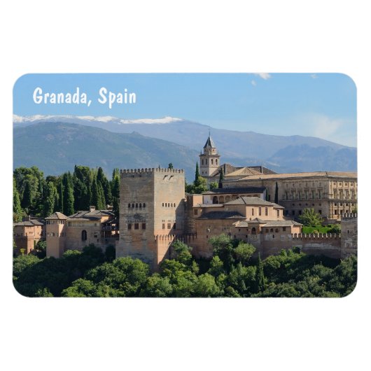 Alhambra View Magnet (Horizontal)