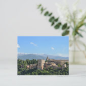 Alhambra View Postcard Postkarte (Stehend Vorderseite)