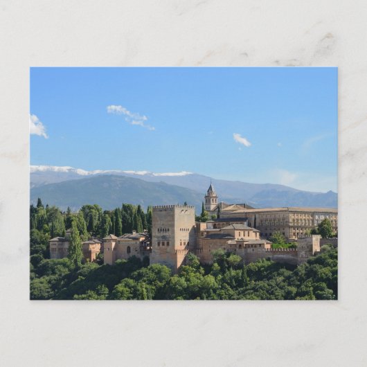 Alhambra View Postcard Postkarte (Vorderseite)