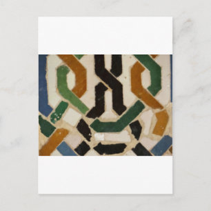 Alhambra Wall Tile #2 Postkarte