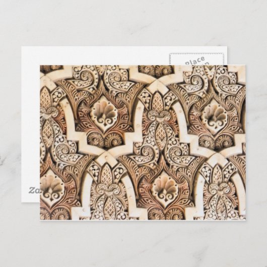 Alhambra Wall Tile #7 Postkarte (Vorne/Hinten)