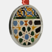 Alhambra-Wand-Fliese #3 Ornament Aus Metall (Rechts)