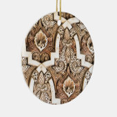 Alhambra-Wand-Fliese #7 Keramik Ornament (Rechts)