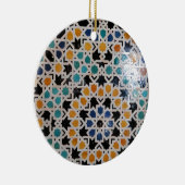 Alhambra-Wand-Fliese #9 Keramik Ornament (Rechts)