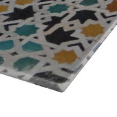 Alhambra-Wand-Fliese #9 Schneidebrett (Ecke)