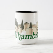 Alhambra Zweifarbige Tasse (Mittel)