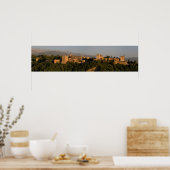 AlhambraPanorama Poster (Küche)