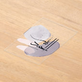 Alhamdulillah Arabic Calligraphy – Minimal Elegant Acryleinladungen (Ablage )