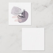 Alhamdulillah Arabic Calligraphy – Minimal Elegant Mitteilungskarte (Vorne/Hinten)