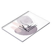 Alhamdulillah Arabic Calligraphy – Minimal Elegant Notizblock (Linke Seite)