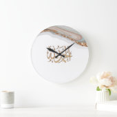 Alhamdulillah calligraphy thanks be to Allah Ballo Große Wanduhr (Zuhause)