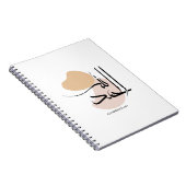 Alhamdulillah im modernen arabischen Kalligtaphy,  Notizblock (Rechte Seite)