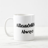 Alhamdulillah Kaffeetasse (Links)