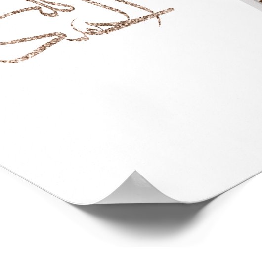 Alhamdulillah moderne Typografie Design minimalist Poster (Ecke)