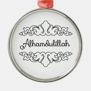 Alhamdulillah Ornament Aus Metall