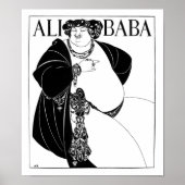 Ali Baba, Aubrey Beardsley Poster (Vorne)